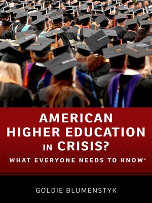 cover image of American Higher Education in Crisis?